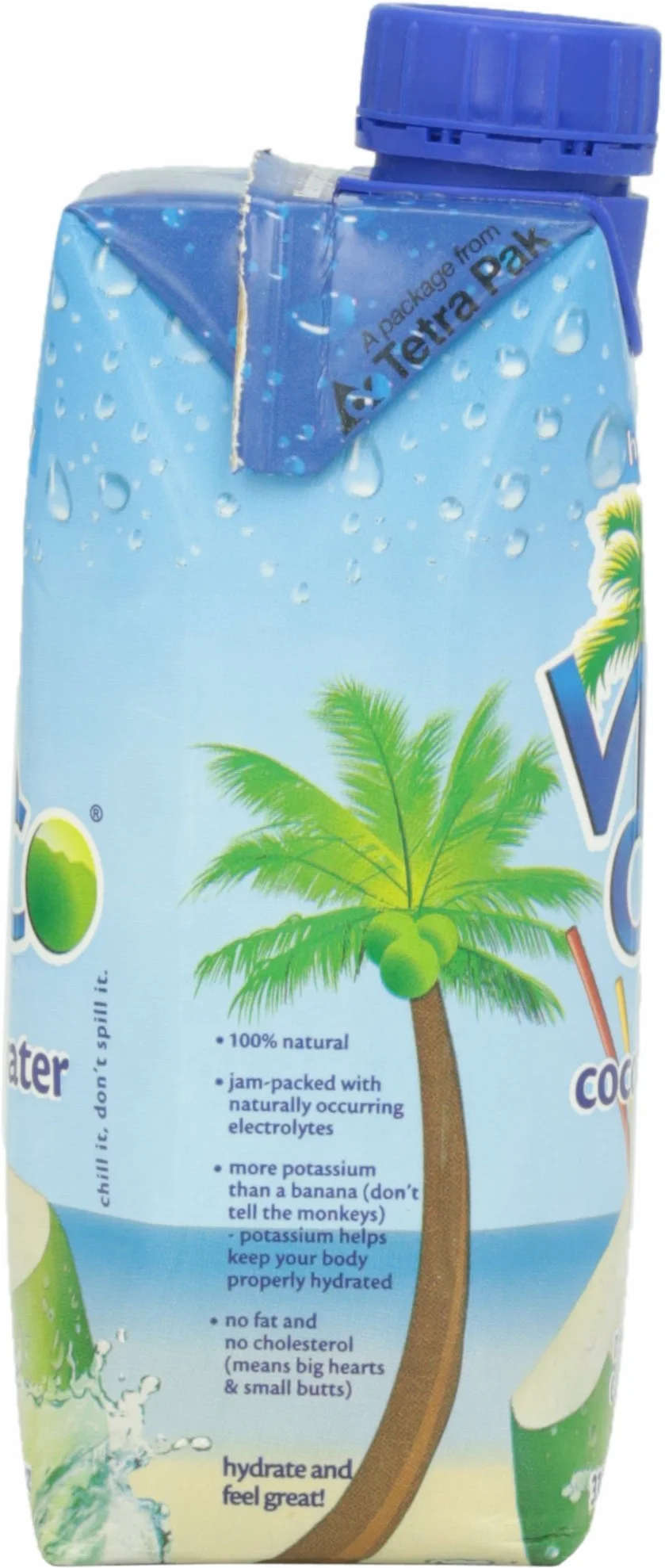 W 100% naturalna woda kokosowa, 330 ml