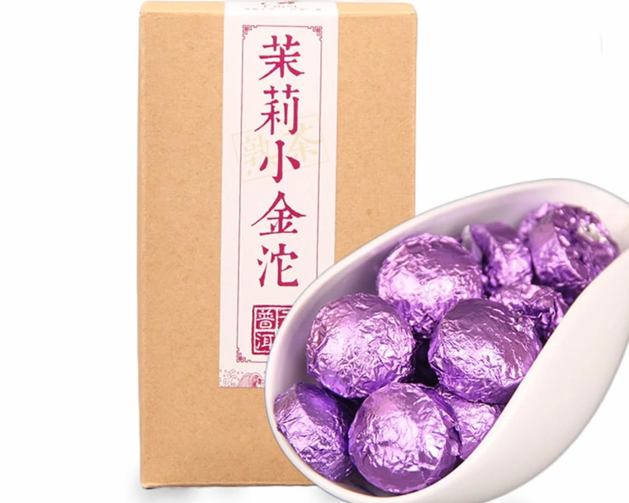 Herbata Pu-erh Jaśminowa Mini Tuo 250g