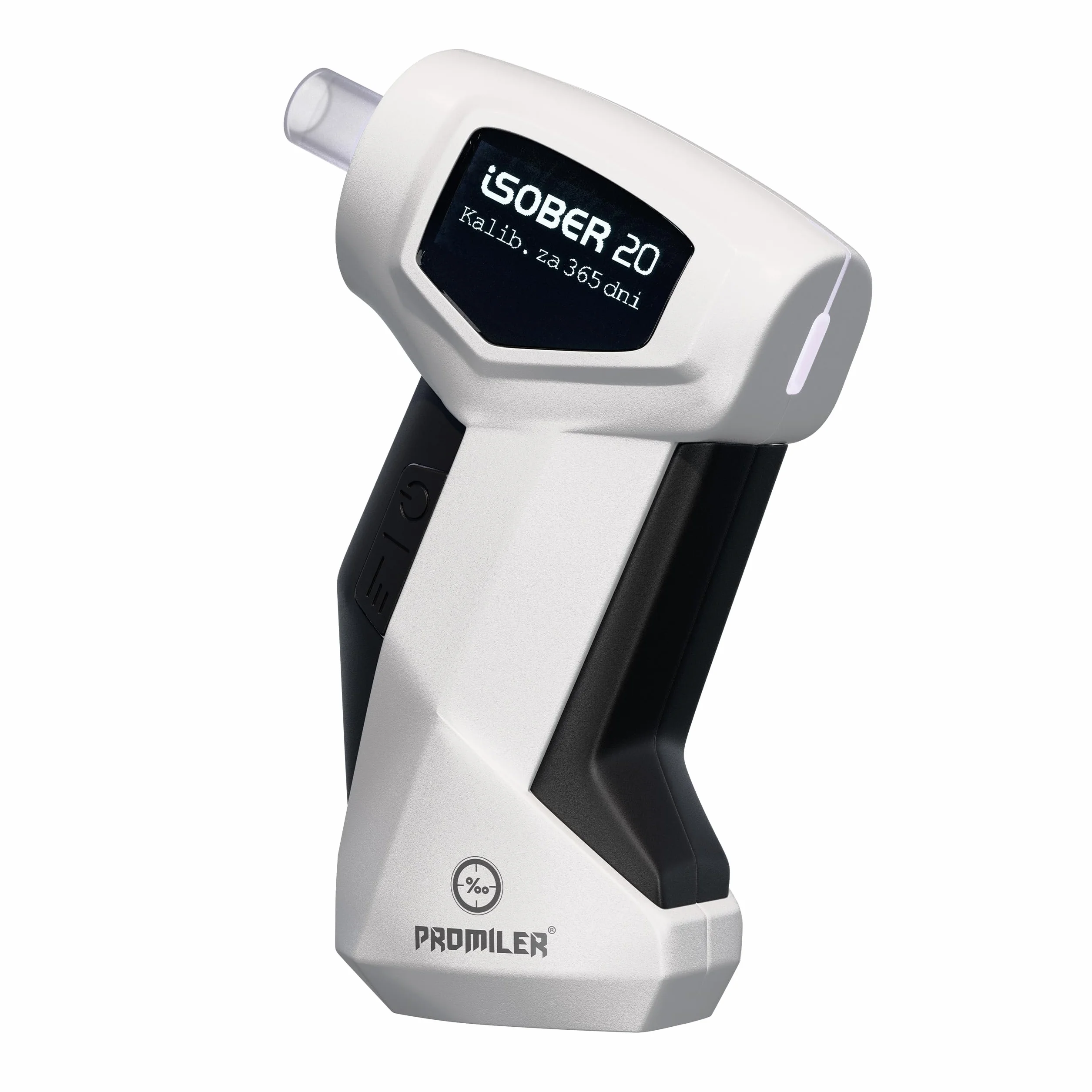 ALKOMAT ELEKTROCHEMICZNY PROMILER ISOBER 20 WYŚWIETLACZ OLED, USB-C, USTNIK