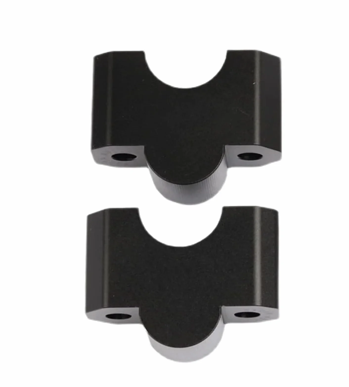 Motorcycle stem risers Pasuje do akcesoriów VOGE 300 GY 300GY Podstawka kierownicy Zacisk do mocowania Uchwyt Podniesienie Adapter cofania(A Just Height-black)
