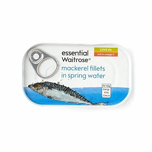 Makrela w wodzie Waitrose 125 g opakowanie 6 szt.