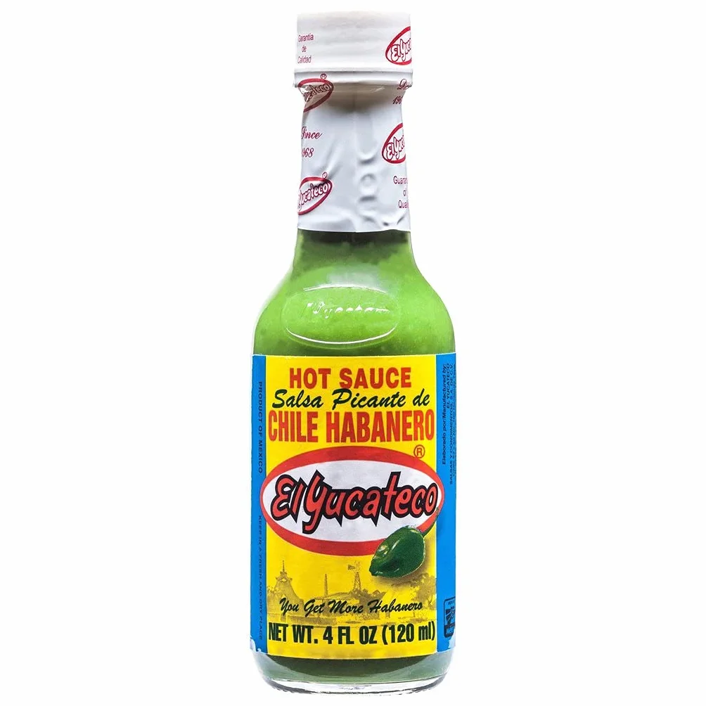 El Yucateco Sos Spicy from Green Chile Habanero, Hot Ostry sos, 120 ml