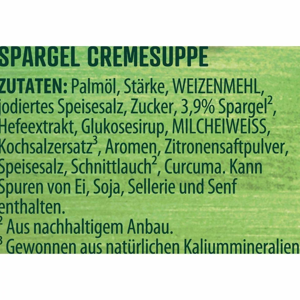 Knorr Suppenliebe krem do szparagów, 9 x 750 ml