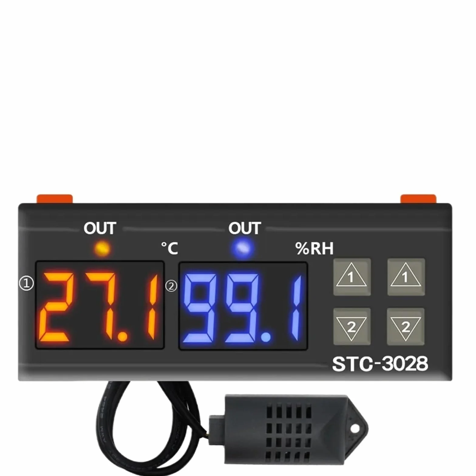 Cyfrowy higrometr STC-1000 STC-3028 STC-3008, regulator wilgotności, termometr, czujnik ogrzewania, chłodnica 24V/220V (STC-3028 110V-220V)