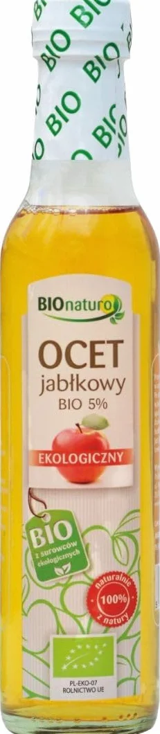 PolBioEco Ocet jabłkowy 5% 250 ml