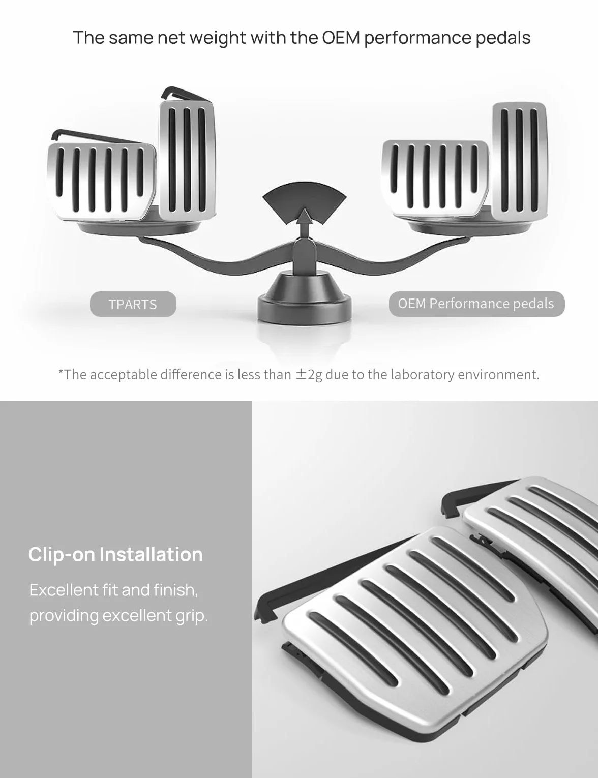 TPARTS Aluminiowe zestawy pedałów z blokadą samoczynną pedałów gazu osłona pedałów hamulca do modelu Tesla 3 i model Y antypoślizgowe akcesoria ochronne zamiennik podkładki na nożny