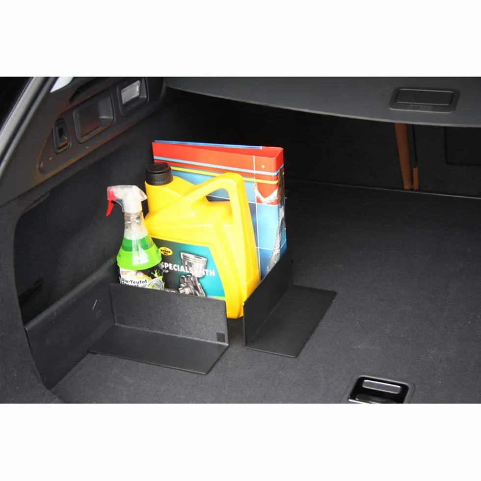 AUTO-STYLE Comfortline Kotwy bagażowe/kliny cargo - czarne - 3-częściowe