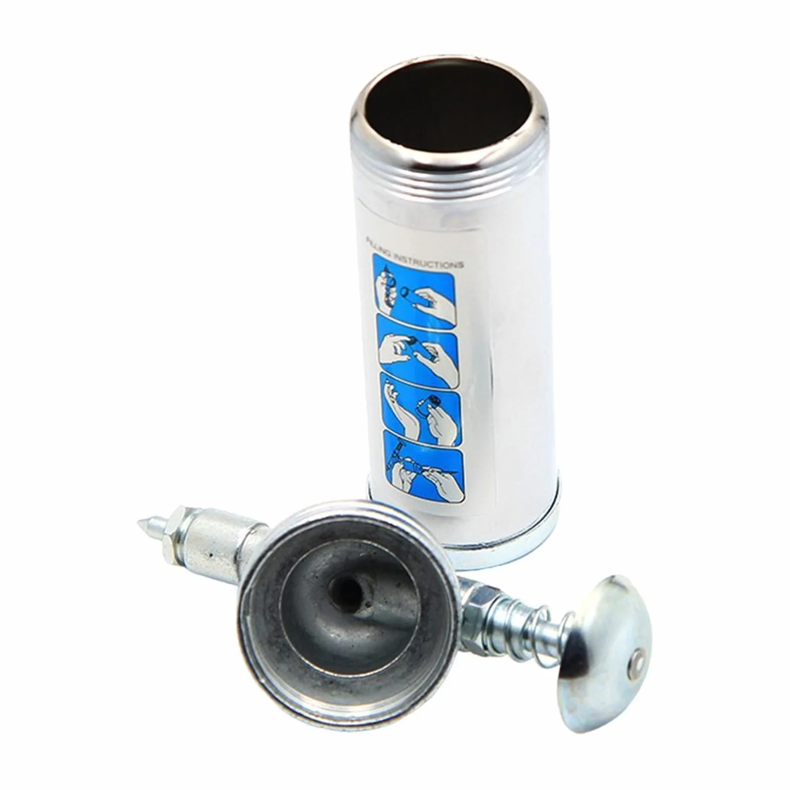 Łącznik do smarownicy Złącze pistoletu smarowego 1000psi 80cc narzędzie do obsługi olejarki wysokociśnieniowej smarownice wtryskiwacze do motocykla Moto