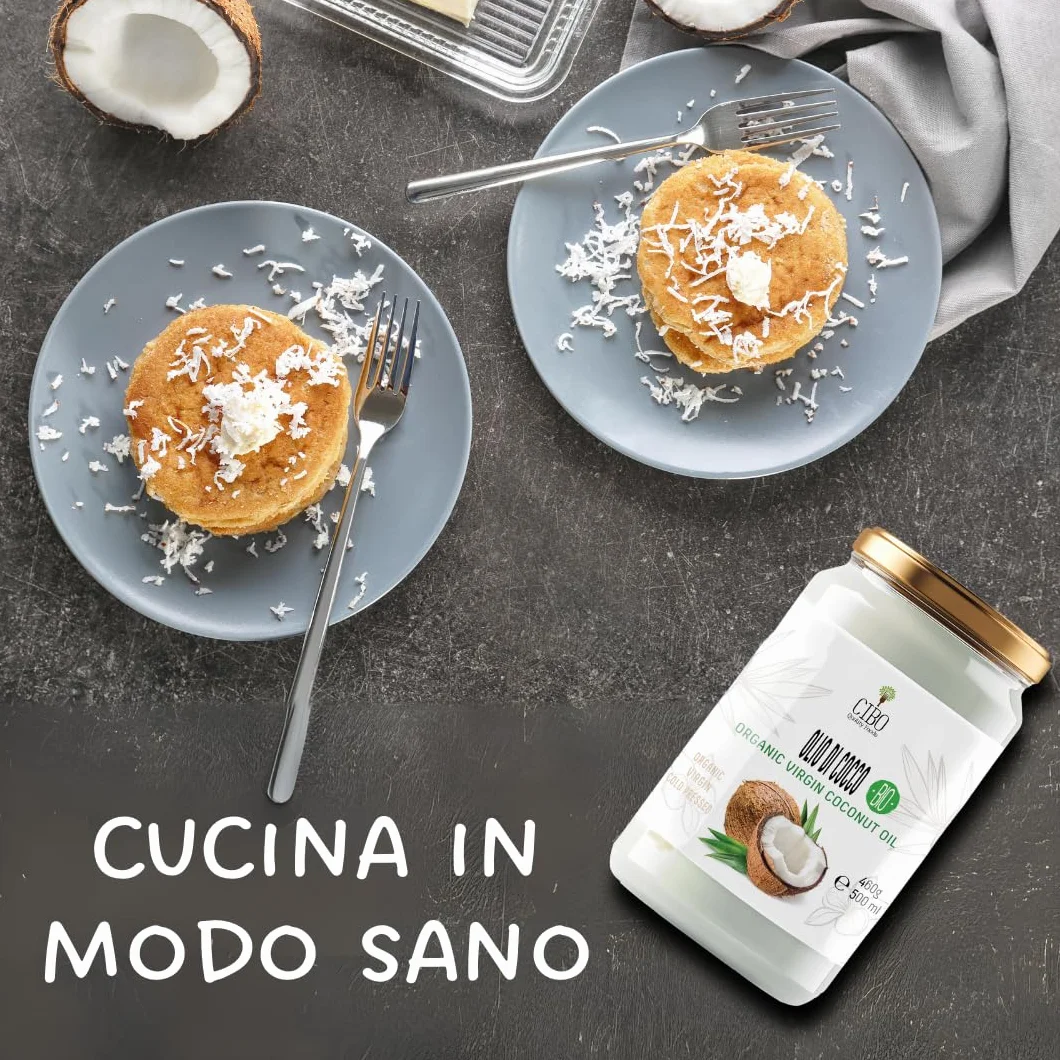 Family Foods Organic Extra Virgin Surowy olej kokosowy szklany słoik 500 g