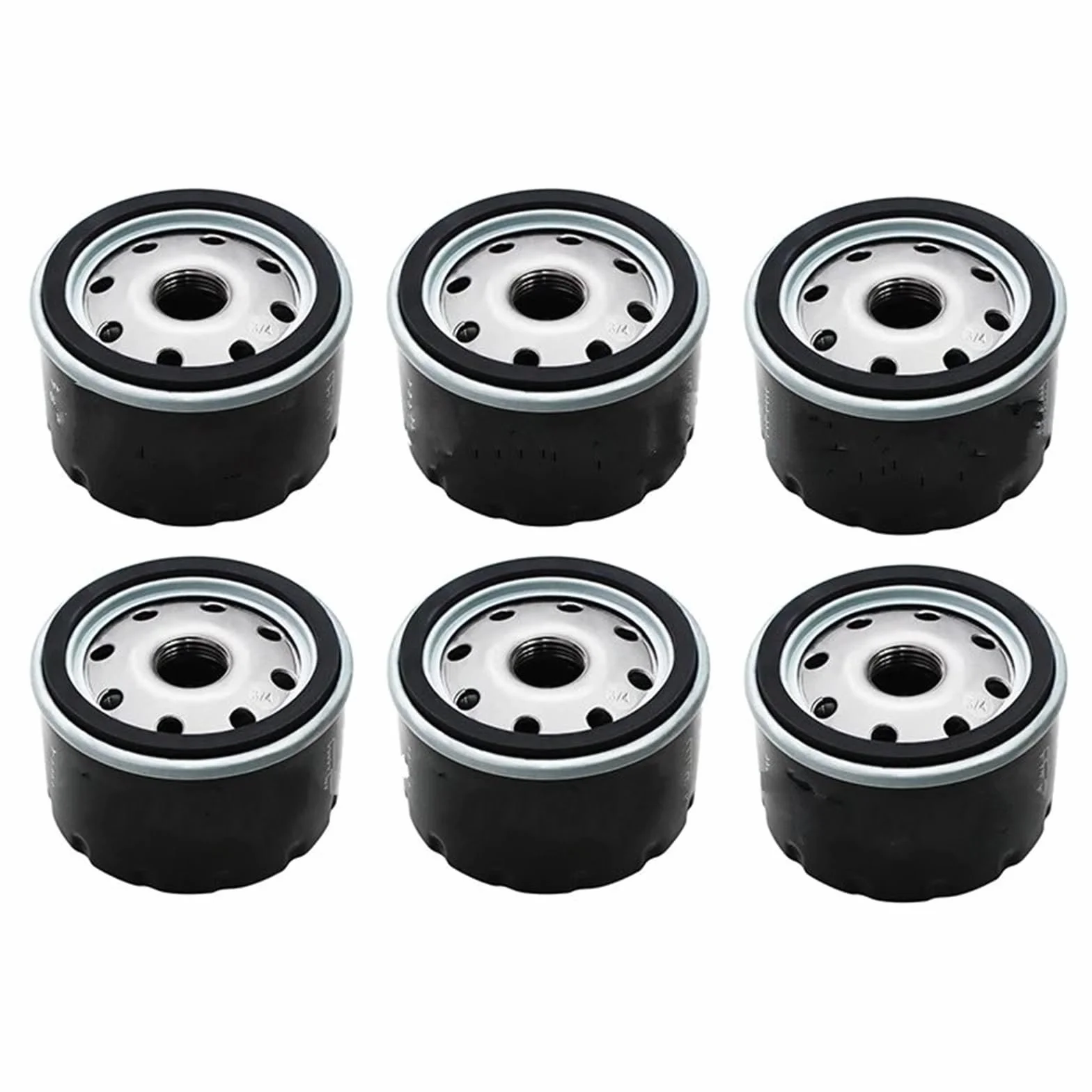 Motocyklowe Filtr 1/2/4/6 szt. Filtr oleju motocyklowego pasuje do BMW F650 700 750 800 K1200 1300 1600 R1200 900 S1000 HP2 4 C600 Filtr oleju(6 pcs)