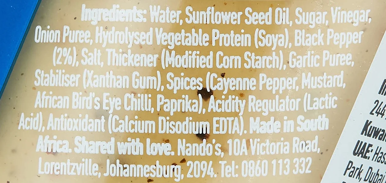 Nando's Kremowy sos pieprzowy 250 g