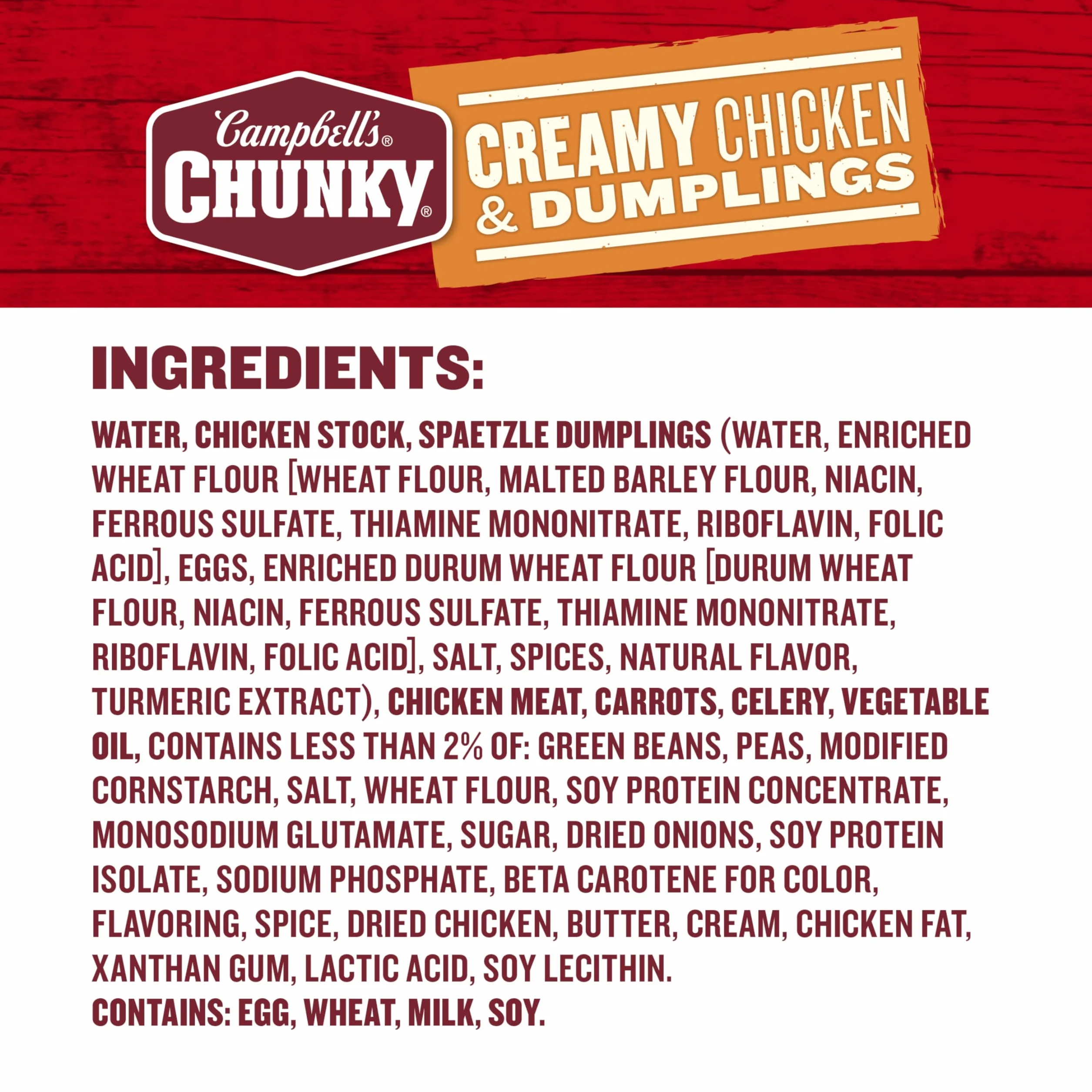 Campbell's Chunky zupa Creamy Chicken & pierogi 500 ml