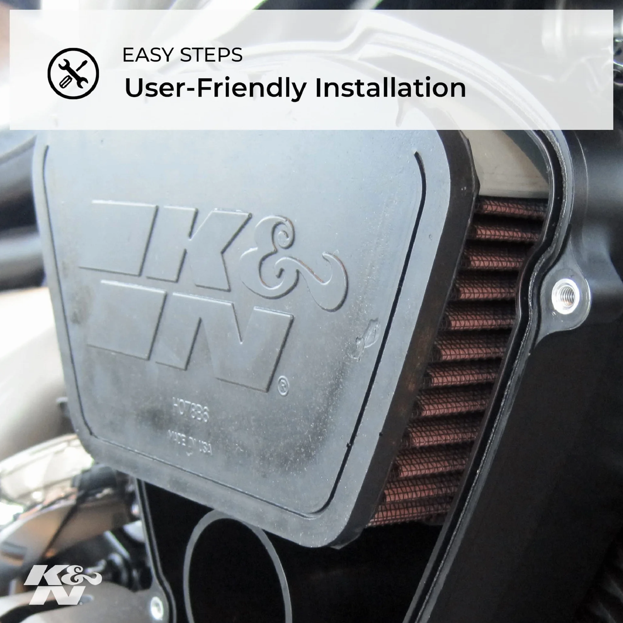 K&N Filters SU-8009 filtr powietrza do motocykla