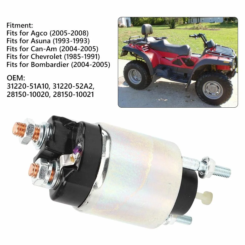 Rozrusznik cewka pasuje do, aluminium 12 V cewka rozrusznika zamiennik 31220-51A10