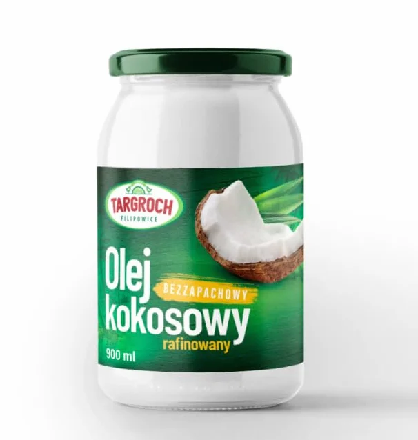 Olej kokosowy rafinowany 900g Targroch