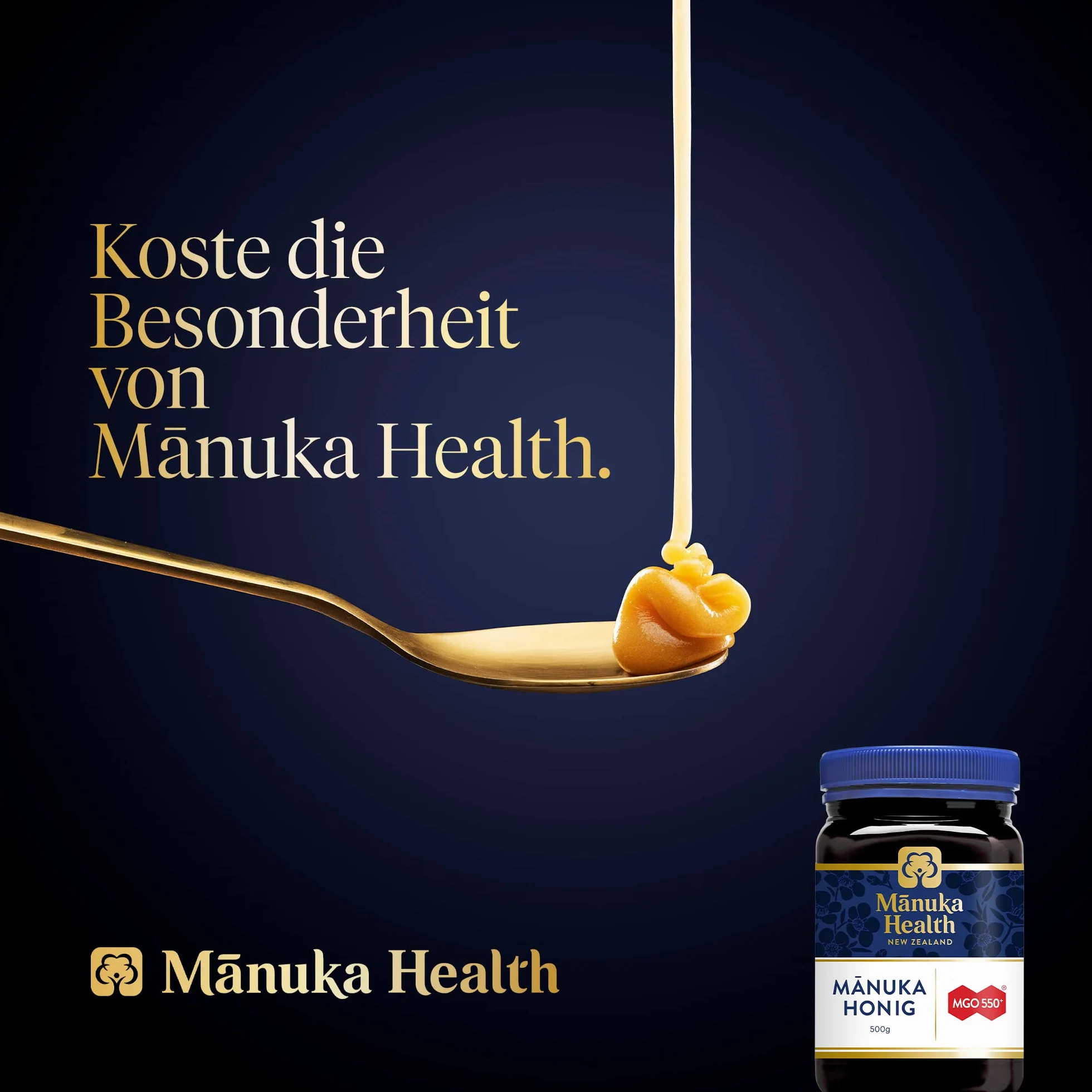 Manuka Health Miód Manuka Mgo 550+ 500 g
